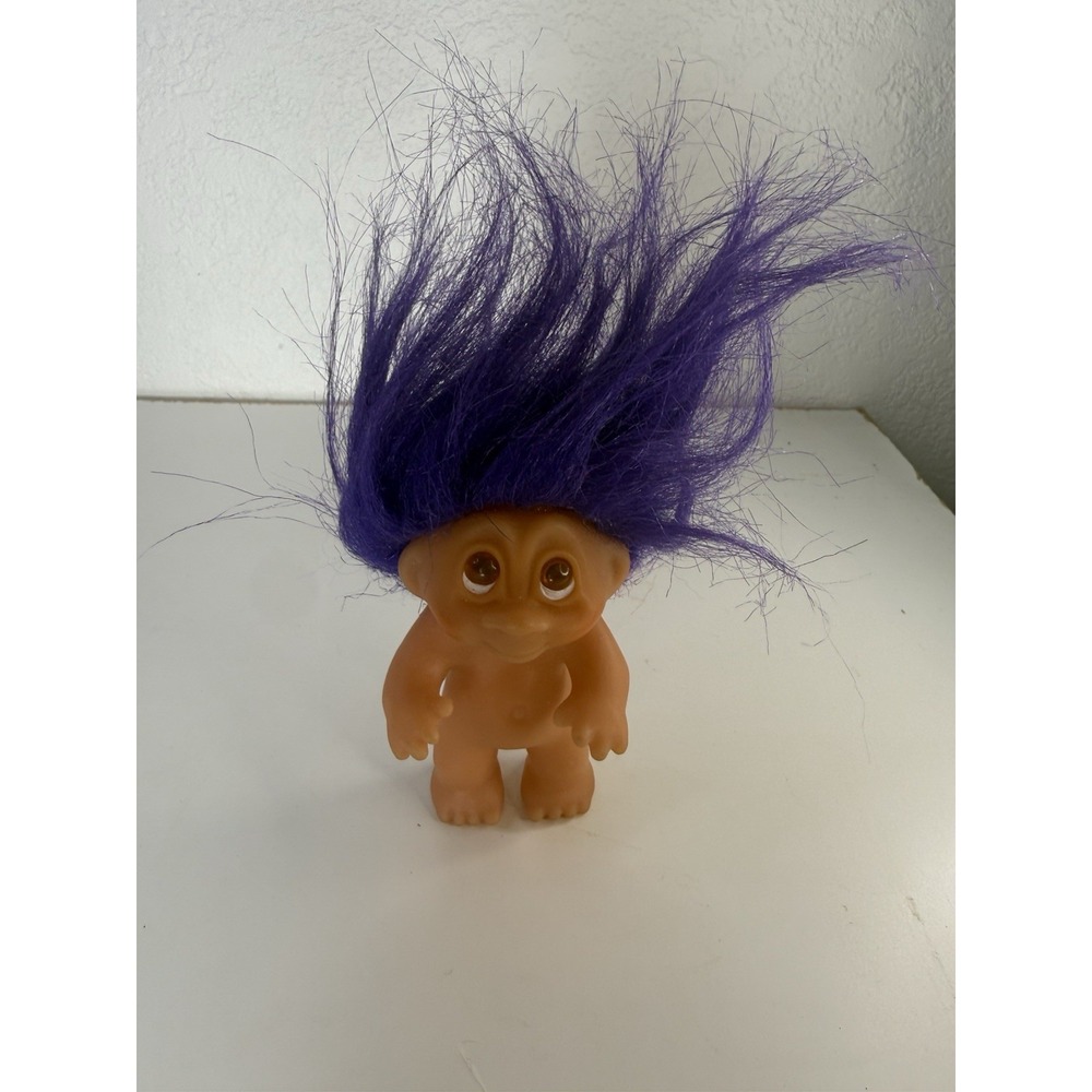 DAM 1980s Troll 3 Doll. Read Description.